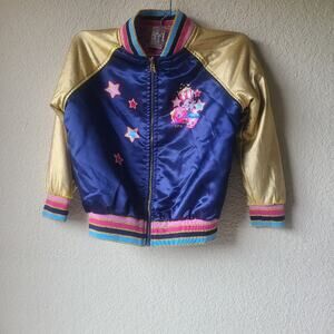 SHOPKINS MULTICOLOR LITTLE GIRL JACKET SIZE XS